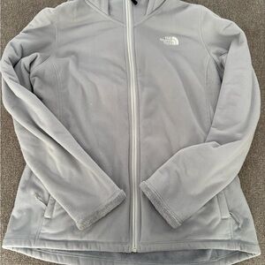 The North Face Women's Light Gray Fleece Jacket
